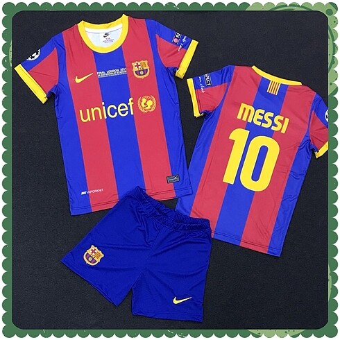 BARCELONA MESSİ 2011 UCL FİNAL FORMASI
