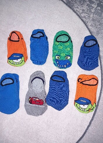 8 adet patik çorap  - Görsel 2