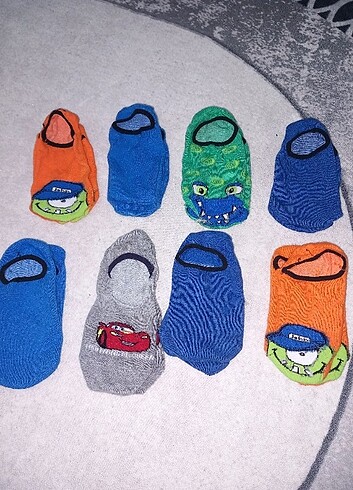8 adet patik çorap  - Görsel 3