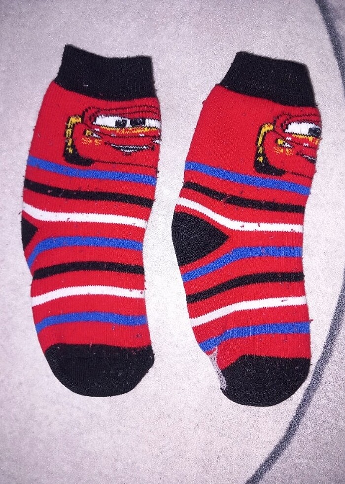 Disney cars kışlık çorap  - Görsel 2