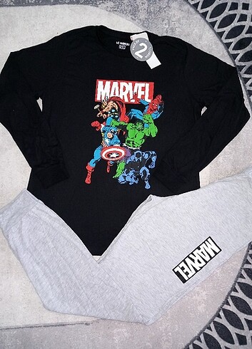 12-13 Yaş Beden çeşitli Renk Lcw marvel pijama takim