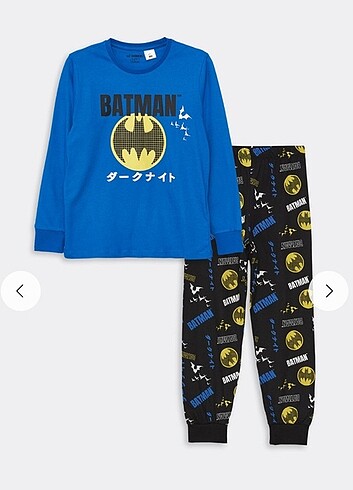 Lcw batman pijama takimi ve orumcek adamli takim
