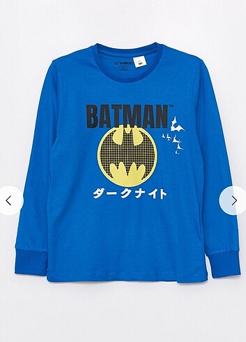 12-13 Yaş Beden Lcw batman pijama takimi ve orumcek adamli takim