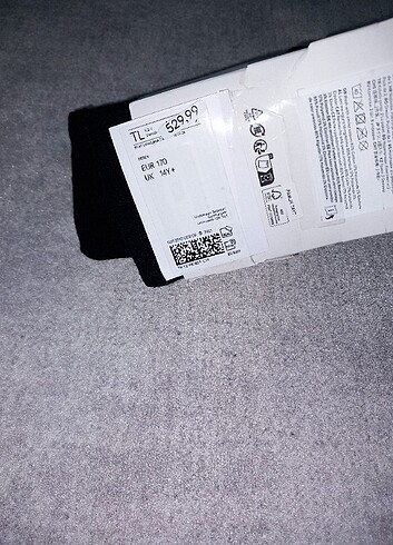 H&M ikili pamuk kışlık tayt  - Görsel 3