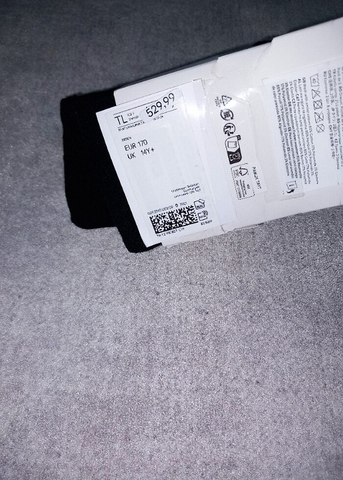 H&M ikili pamuk kışlık tayt  - Görsel 3