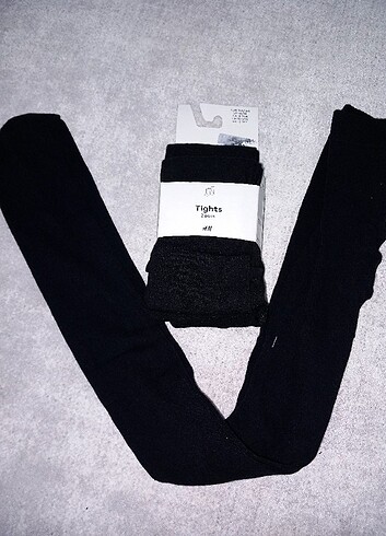 H&M ikili pamuk kışlık tayt - Görsel 5