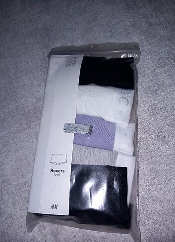 H&M 5 parça pamuklu boxer - Görsel 7