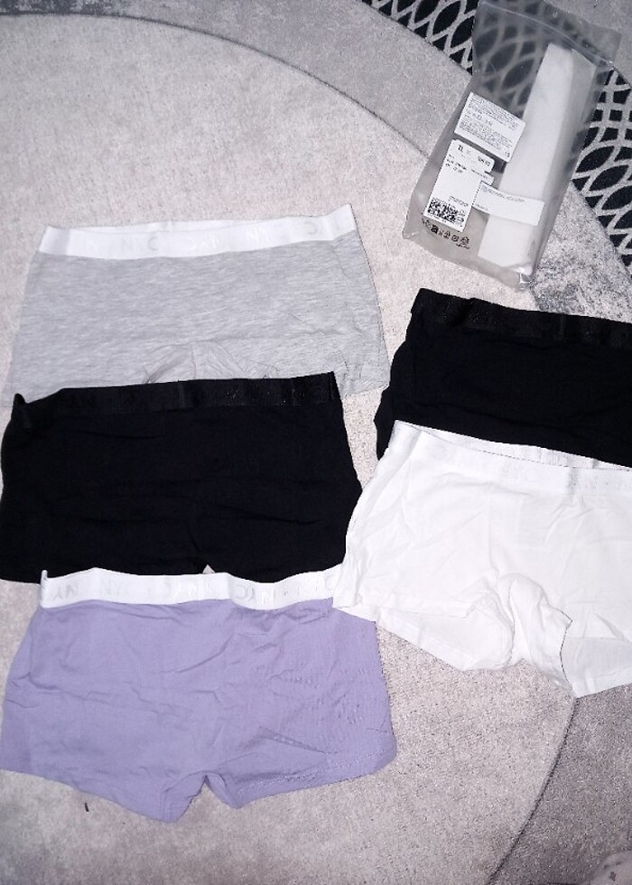 Hm 5 parça pamuklu boxer  - Görsel 5