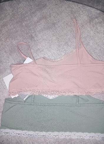 H&M ikili crop atlet  - Görsel 5