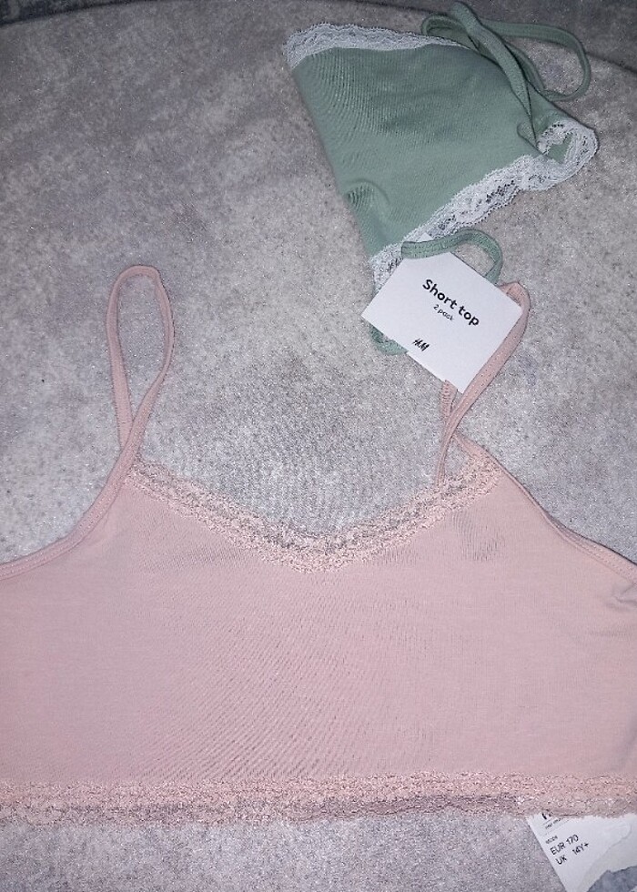 H&M ikili crop atlet  - Görsel 2