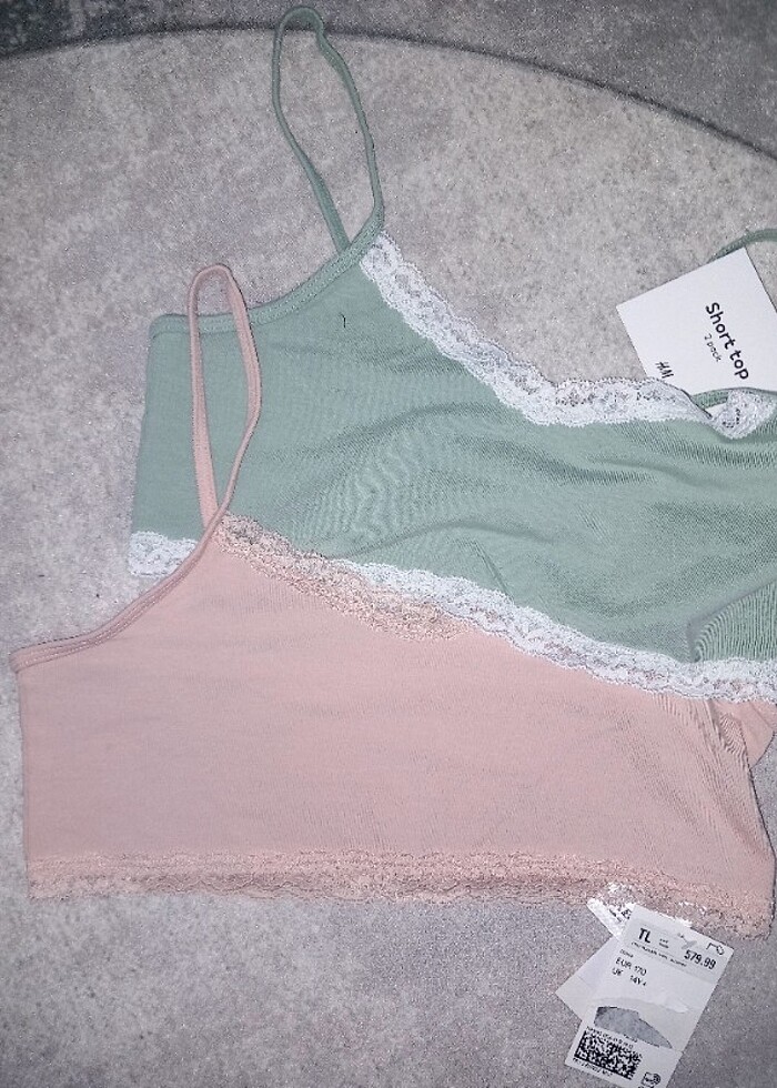 H&M ikili crop atlet  - Görsel 4