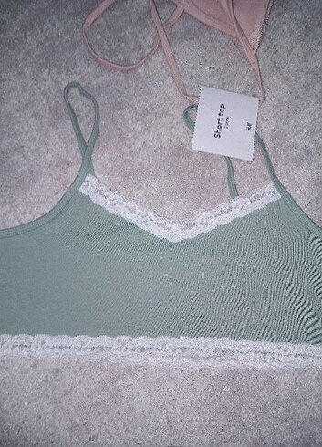 H&M ikili crop atlet - Görsel 4