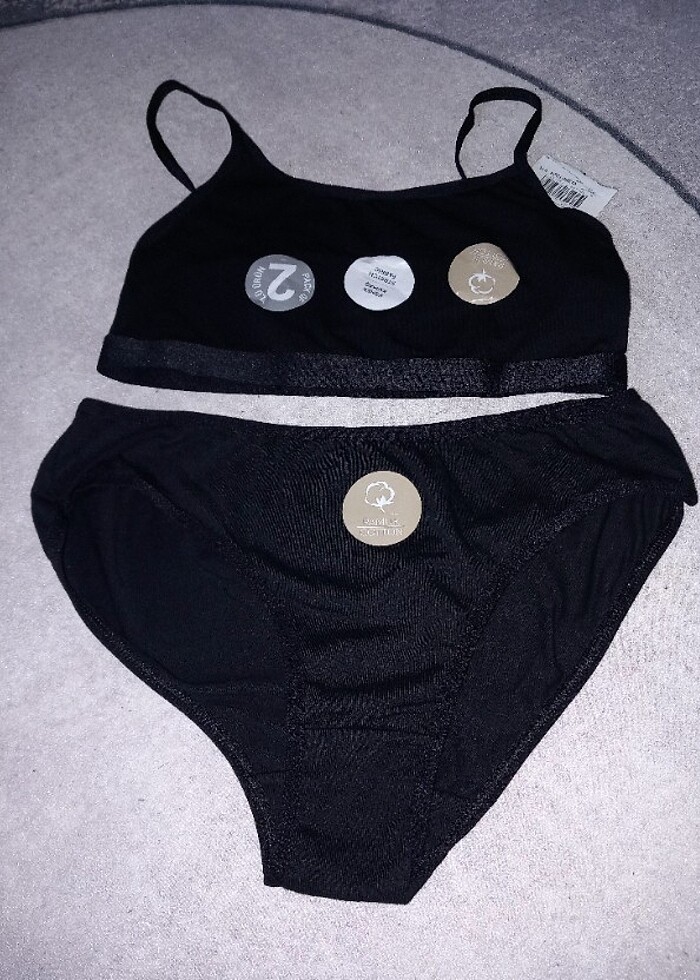 Lcw 2 li esnek kumaş çamaşır takim - Görsel 5