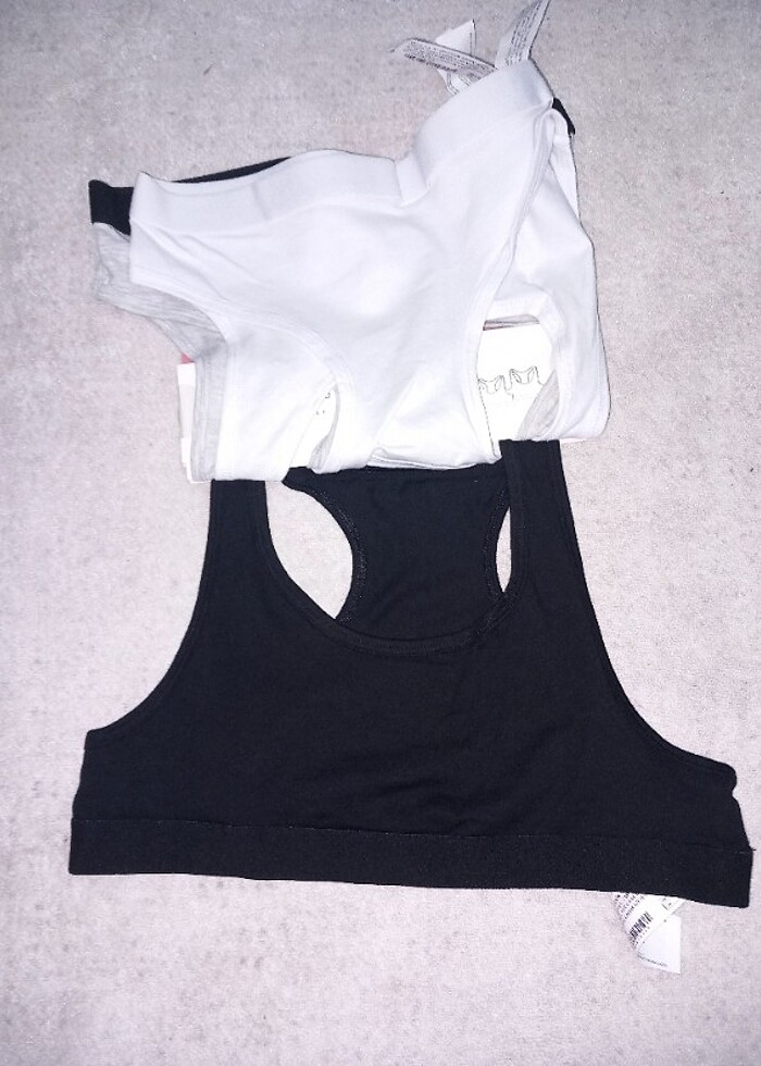 Lefties 3lu crop üst  - Görsel 2