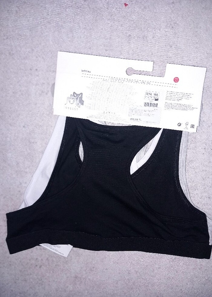 Lefties 3lu crop üst  - Görsel 3