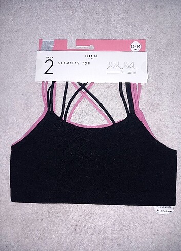 Lefties 2li crop ust - Görsel 3