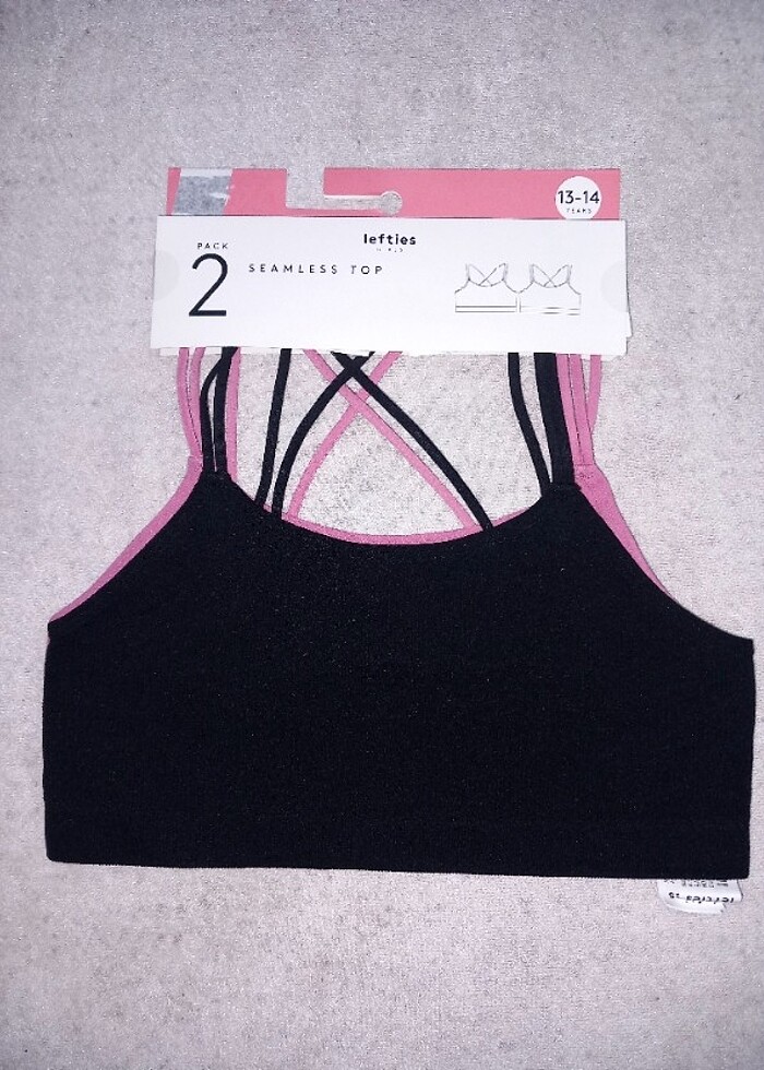 Lefties 2li crop ust - Görsel 3