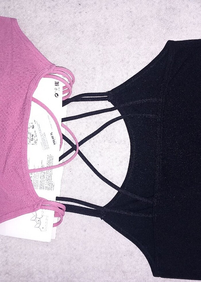 Lefties 2li crop ust - Görsel 5