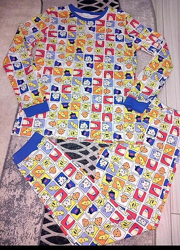 12-13 Yaş Beden Penti pijama takim
