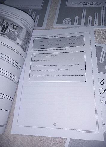6.sınıf meb fen çalışma fasikülleri  - Görsel 8