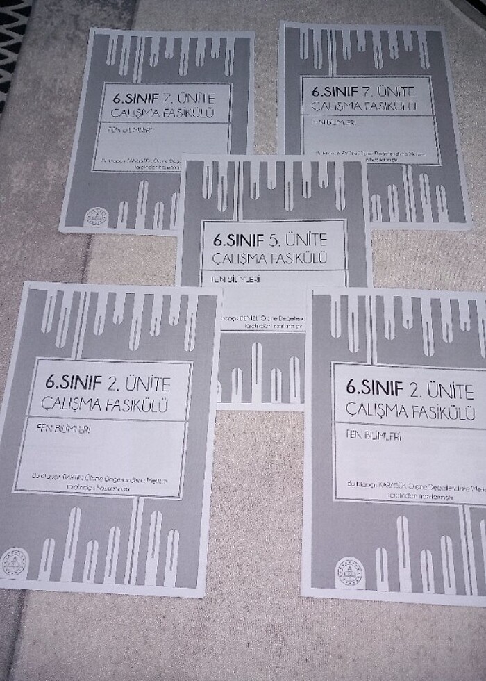 6.sınıf meb fen çalışma fasikülleri  - Görsel 3