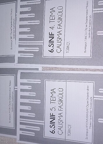 Meb 6.sinif Türkçe çalışma fasikülleri - Görsel 5