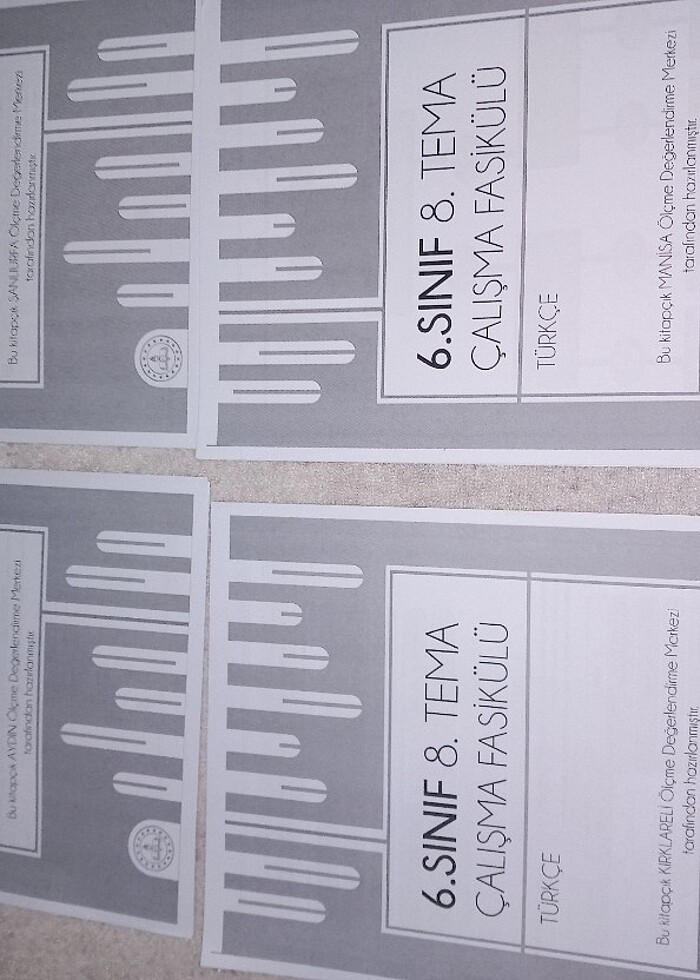 Meb 6.sinif Türkçe çalışma fasikülleri  - Görsel 2