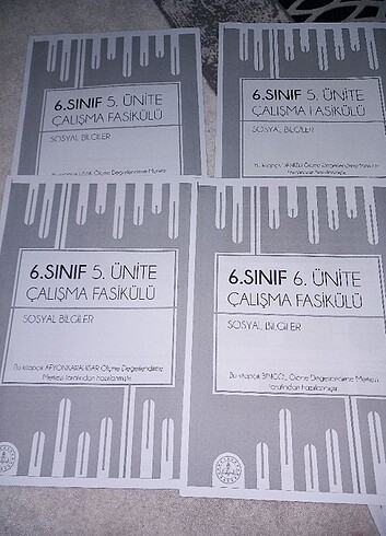 Meb 6.sinif sosyal bilgiler calisma fasikülleri - Görsel 2