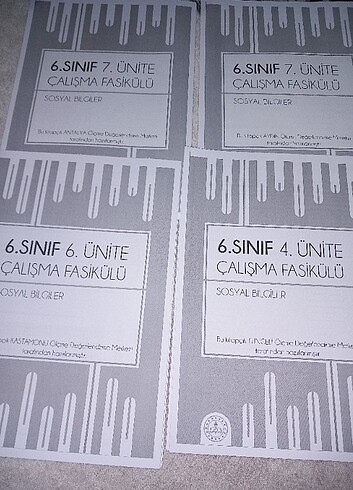 Meb 6.sinif sosyal bilgiler calisma fasikülleri - Görsel 4