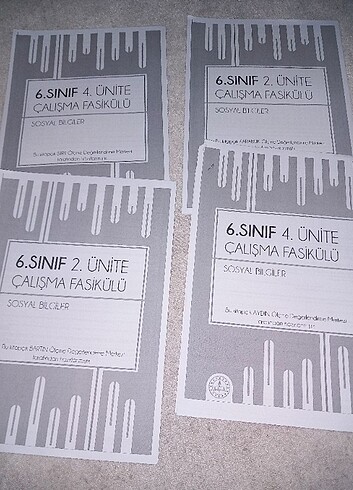 Meb 6.sinif sosyal bilgiler calisma fasikülleri - Görsel 5
