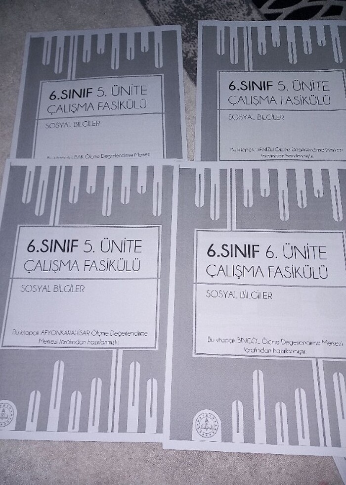 Meb 6.sinif sosyal bilgiler calisma fasikülleri  - Görsel 2