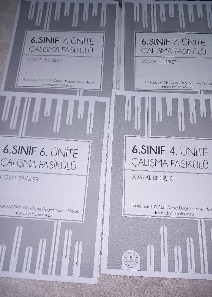 Meb 6.sinif sosyal bilgiler calisma fasikülleri  - Görsel 4