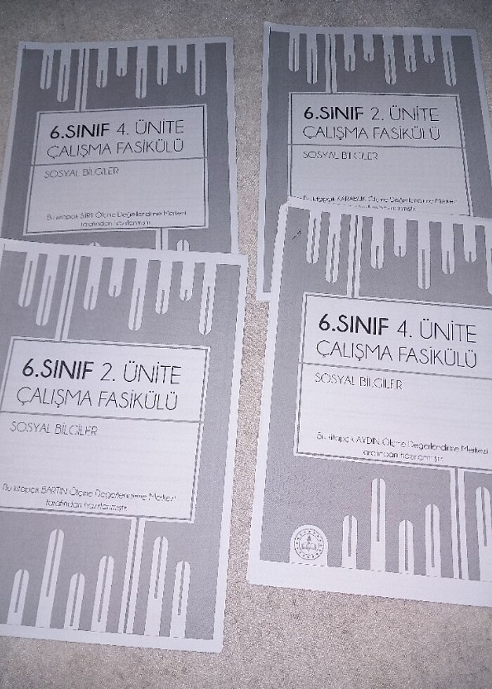 Meb 6.sinif sosyal bilgiler calisma fasikülleri  - Görsel 5