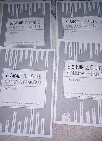 Meb 6.sinif matematik çalışma fasikülleri - Görsel 3