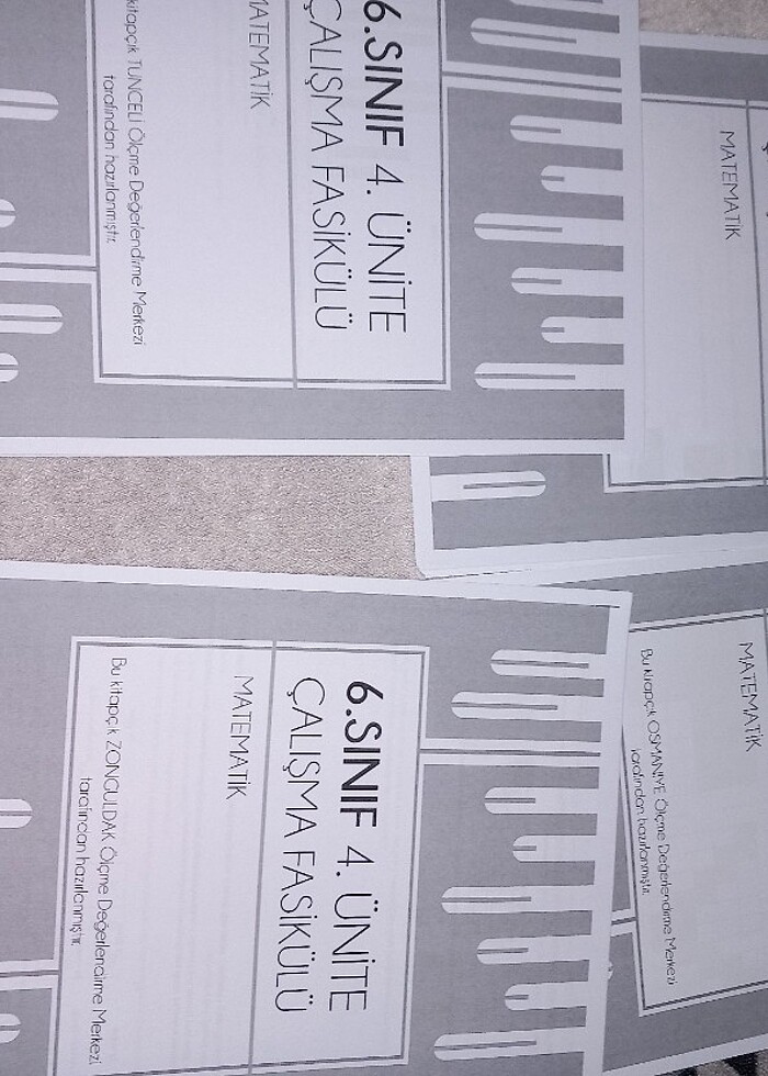 Meb 6.sinif matematik çalışma fasikülleri  - Görsel 4