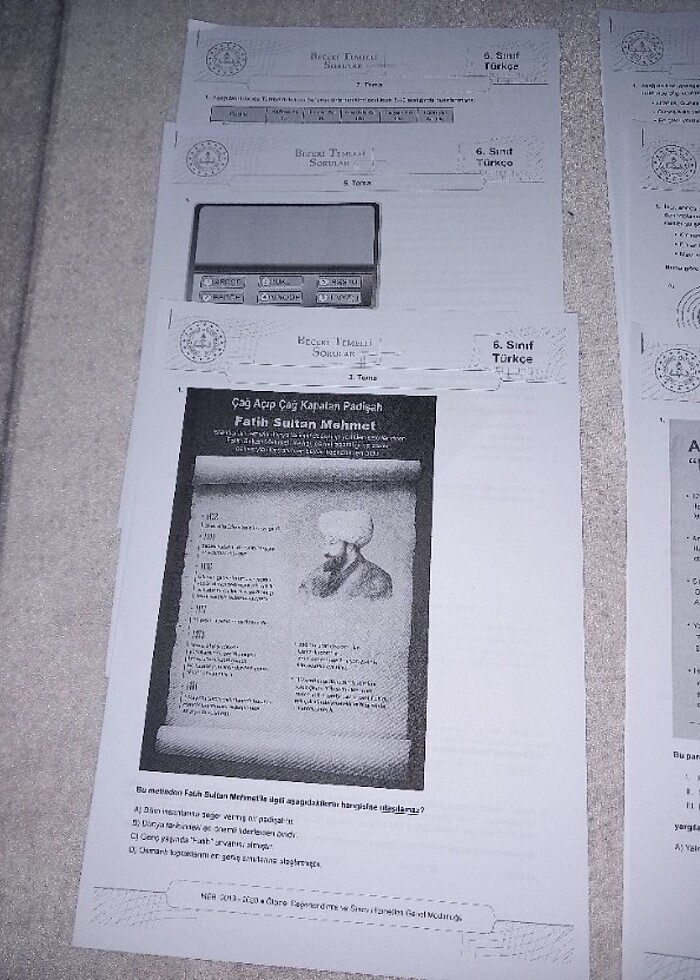 6.sinif matematik beceri temelli sorular meb. - Görsel 2