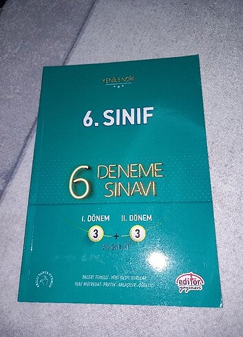 6.sinif editor deneme sinavi