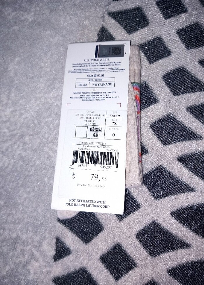 Us polo corap - Görsel 2