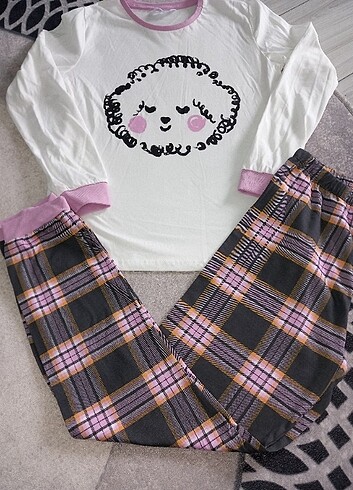 11-12 Yaş Beden Penti pijama takim