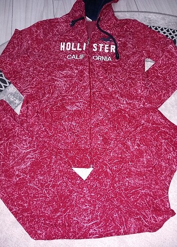 Fermuarli kapşonlu sweatshirt ve alt
