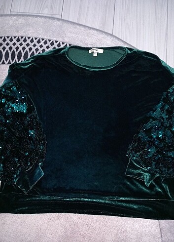 Koton ispanyol kol sweatshirt