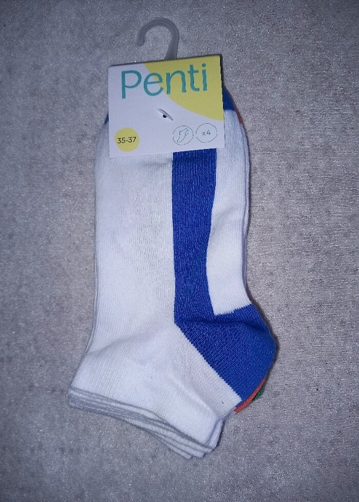 Penti yeni sezon 4 lu colorful çorap  - Görsel 4