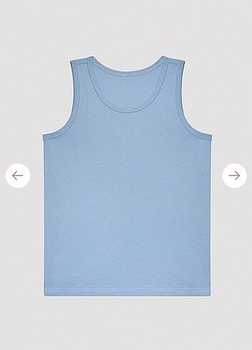 Penti pamuklu ikili atlet - Görsel 4