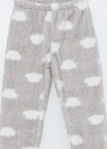Bulut Desenli Çocuk Pijama Takımı - Görsel 3