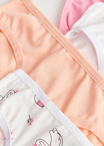 Çocuklar için pastel renkli pamuklu iç çamaşırları - Görsel 2