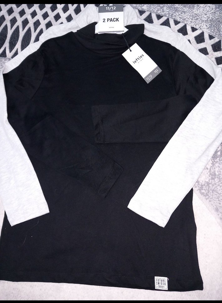 Gri  Boğazlı Basic Triko - Görsel 5