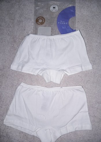 penti ikili organic coton slip - Görsel 5