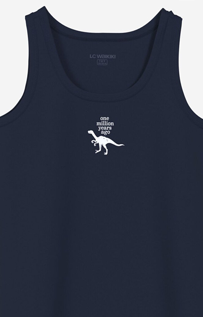 Baskılı Erkek Çocuk Atlet 2'li Set - Görsel 2