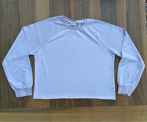 Açık Pembe Kız Çocuk Sweatshirt