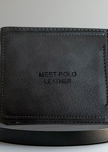 Füme Erkek Cüzdan/Kartlık - Görsel 3